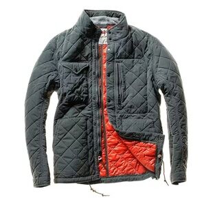 Relwen Quilted Tanker (Navy/Orange Liner)